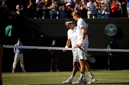 Federer and Anderson