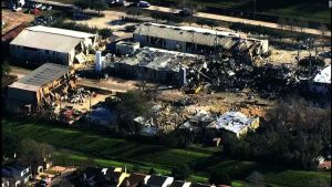 2 people have been killed in an explosion at a Houston manufacturer that shook the city and damaged homes