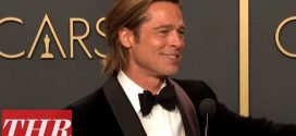 Oscar Winner Brad Pitt Full Press Room Speech | THR