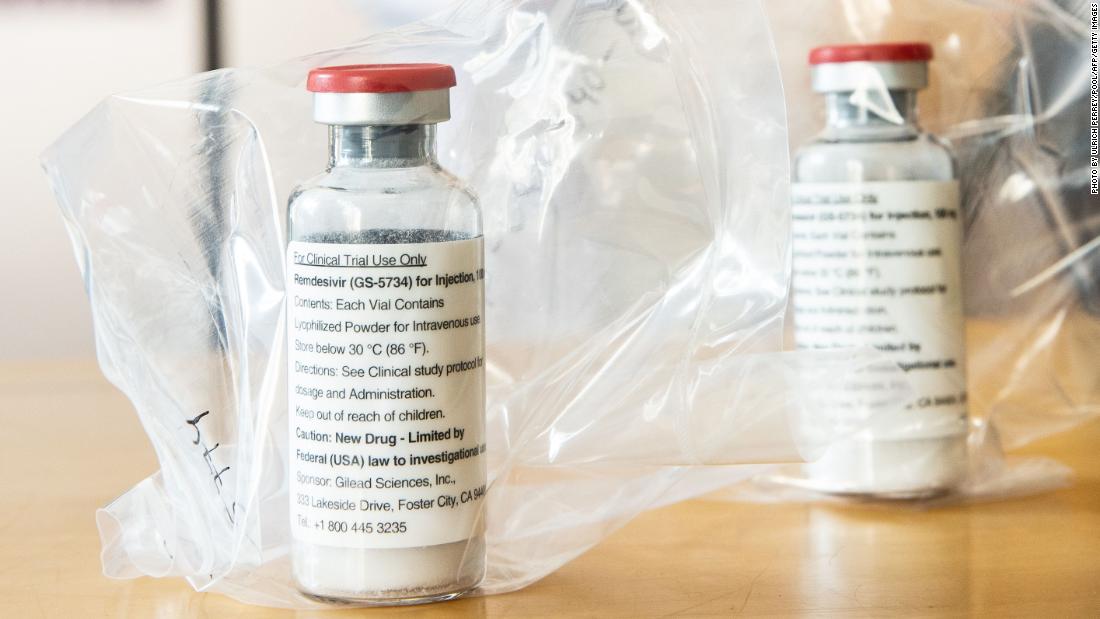 Remdesivir alone is not enough, researchers conclude in first major Covid-19 trial of the drug