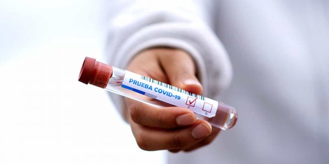 Covid test tube covid19 vaccine